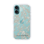 Slim Protection Case［ LAGUNAMOON - BotanicalJacquard - Clear×Beige ］