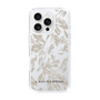 Slim Protection Case［ LAGUNAMOON - BotanicalJacquard - Clear×Beige ］