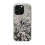 Slim Protection Case［ LAGUNAMOON - BotanicalJacquard - Clear×Beige ］