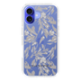 Slim Protection Case［ LAGUNAMOON - BotanicalJacquard - Clear×Beige ］