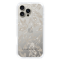Slim Protection Case［ LAGUNAMOON - BotanicalJacquard - Clear×Beige ］