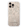 Slim Protection Case［ LAGUNAMOON - BotanicalJacquard - Clear×Beige ］
