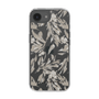 Slim Protection Case［ LAGUNAMOON - BotanicalJacquard - Clear×Beige ］