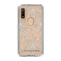 Slim Protection Case［ LAGUNAMOON - BotanicalJacquard - Clear×Beige ］