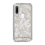 Slim Protection Case［ LAGUNAMOON - BotanicalJacquard - Clear×Beige ］