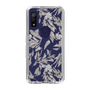 Slim Protection Case［ LAGUNAMOON - BotanicalJacquard - Clear×Beige ］
