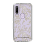 Slim Protection Case［ LAGUNAMOON - BotanicalJacquard - Clear×Beige ］
