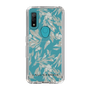 Slim Protection Case［ LAGUNAMOON - BotanicalJacquard - Clear×Beige ］