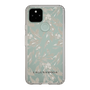 Slim Protection Case［ LAGUNAMOON - BotanicalJacquard - Clear×Beige ］