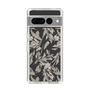 Slim Protection Case［ LAGUNAMOON - BotanicalJacquard - Clear×Beige ］