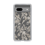 Slim Protection Case［ LAGUNAMOON - BotanicalJacquard - Clear×Beige ］