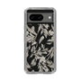 Slim Protection Case［ LAGUNAMOON - BotanicalJacquard - Clear×Beige ］