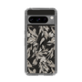 Slim Protection Case［ LAGUNAMOON - BotanicalJacquard - Clear×Beige ］
