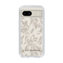 Slim Protection Case［ LAGUNAMOON - BotanicalJacquard - Clear×Beige ］