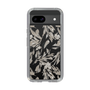 Slim Protection Case［ LAGUNAMOON - BotanicalJacquard - Clear×Beige ］