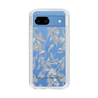 Slim Protection Case［ LAGUNAMOON - BotanicalJacquard - Clear×Beige ］