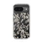 Slim Protection Case［ LAGUNAMOON - BotanicalJacquard - Clear×Beige ］