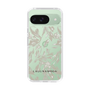 Slim Protection Case［ LAGUNAMOON - BotanicalJacquard - Clear×Beige ］