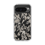 Slim Protection Case［ LAGUNAMOON - BotanicalJacquard - Clear×Beige ］