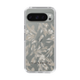 Slim Protection Case［ LAGUNAMOON - BotanicalJacquard - Clear×Beige ］