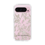 Slim Protection Case［ LAGUNAMOON - BotanicalJacquard - Clear×Beige ］
