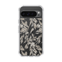 Slim Protection Case［ LAGUNAMOON - BotanicalJacquard - Clear×Beige ］