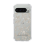 Slim Protection Case［ LAGUNAMOON - BotanicalJacquard - Clear×Beige ］