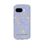 Slim Protection Case［ LAGUNAMOON - BotanicalJacquard - Clear×Beige ］