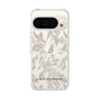 Slim Protection Case［ LAGUNAMOON - BotanicalJacquard - Clear×Beige ］