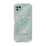 Slim Protection Case［ LAGUNAMOON - BotanicalJacquard - Clear×Beige ］