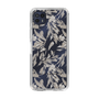 Slim Protection Case［ LAGUNAMOON - BotanicalJacquard - Clear×Beige ］