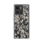 Slim Protection Case［ LAGUNAMOON - BotanicalJacquard - Clear×Beige ］