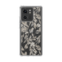 Slim Protection Case［ LAGUNAMOON - BotanicalJacquard - Clear×Beige ］