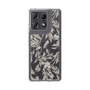 Slim Protection Case［ LAGUNAMOON - BotanicalJacquard - Clear×Beige ］