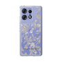 Slim Protection Case［ LAGUNAMOON - BotanicalJacquard - Clear×Beige ］