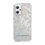 Slim Protection Case［ LAGUNAMOON - BotanicalJacquard - Clear×Beige ］