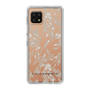 Slim Protection Case［ LAGUNAMOON - BotanicalJacquard - Clear×Beige ］