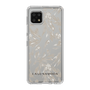 Slim Protection Case［ LAGUNAMOON - BotanicalJacquard - Clear×Beige ］
