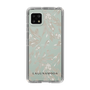 Slim Protection Case［ LAGUNAMOON - BotanicalJacquard - Clear×Beige ］