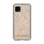 Slim Protection Case［ LAGUNAMOON - BotanicalJacquard - Clear×Beige ］