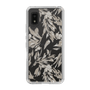 Slim Protection Case［ LAGUNAMOON - BotanicalJacquard - Clear×Beige ］