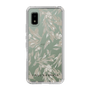 Slim Protection Case［ LAGUNAMOON - BotanicalJacquard - Clear×Beige ］