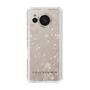 Slim Protection Case［ LAGUNAMOON - BotanicalJacquard - Clear×Beige ］