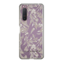 Slim Protection Case［ LAGUNAMOON - BotanicalJacquard - Clear×Beige ］