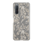 Slim Protection Case［ LAGUNAMOON - BotanicalJacquard - Clear×Beige ］