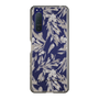 Slim Protection Case［ LAGUNAMOON - BotanicalJacquard - Clear×Beige ］