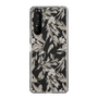 Slim Protection Case［ LAGUNAMOON - BotanicalJacquard - Clear×Beige ］