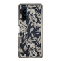Slim Protection Case［ LAGUNAMOON - BotanicalJacquard - Clear×Beige ］