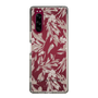 Slim Protection Case［ LAGUNAMOON - BotanicalJacquard - Clear×Beige ］
