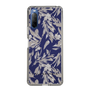 Slim Protection Case［ LAGUNAMOON - BotanicalJacquard - Clear×Beige ］